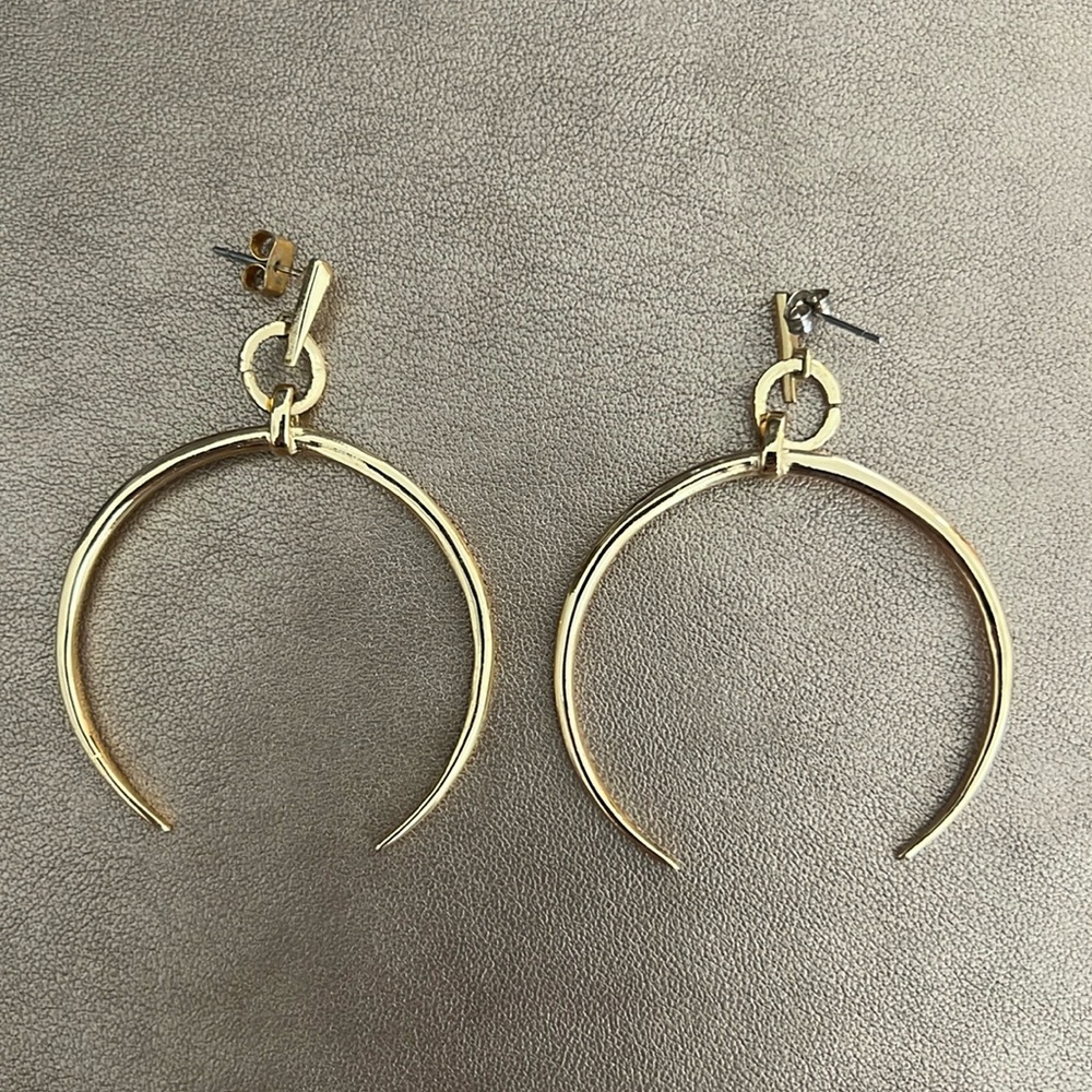 Luv AJ gold hoops